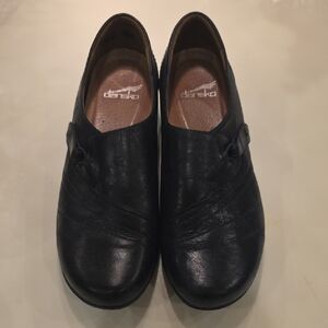 Dansko Navy Leather Shoes
